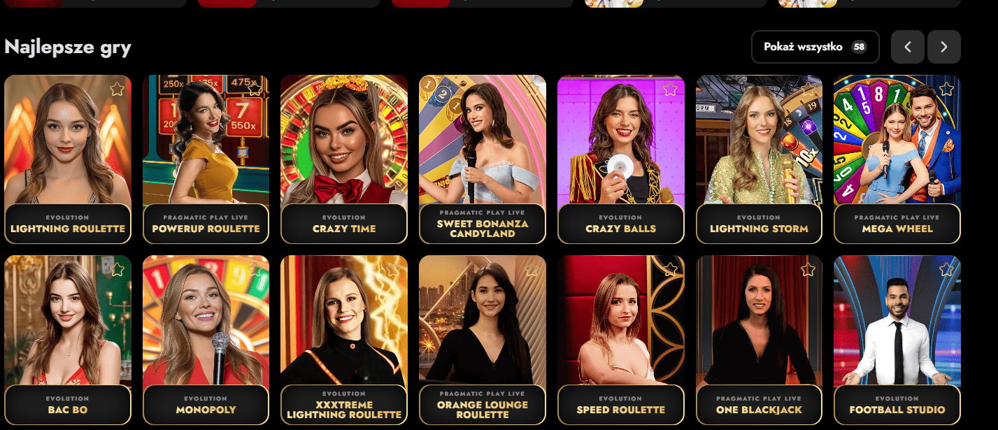 gry na zywo w kasynie oscarspin