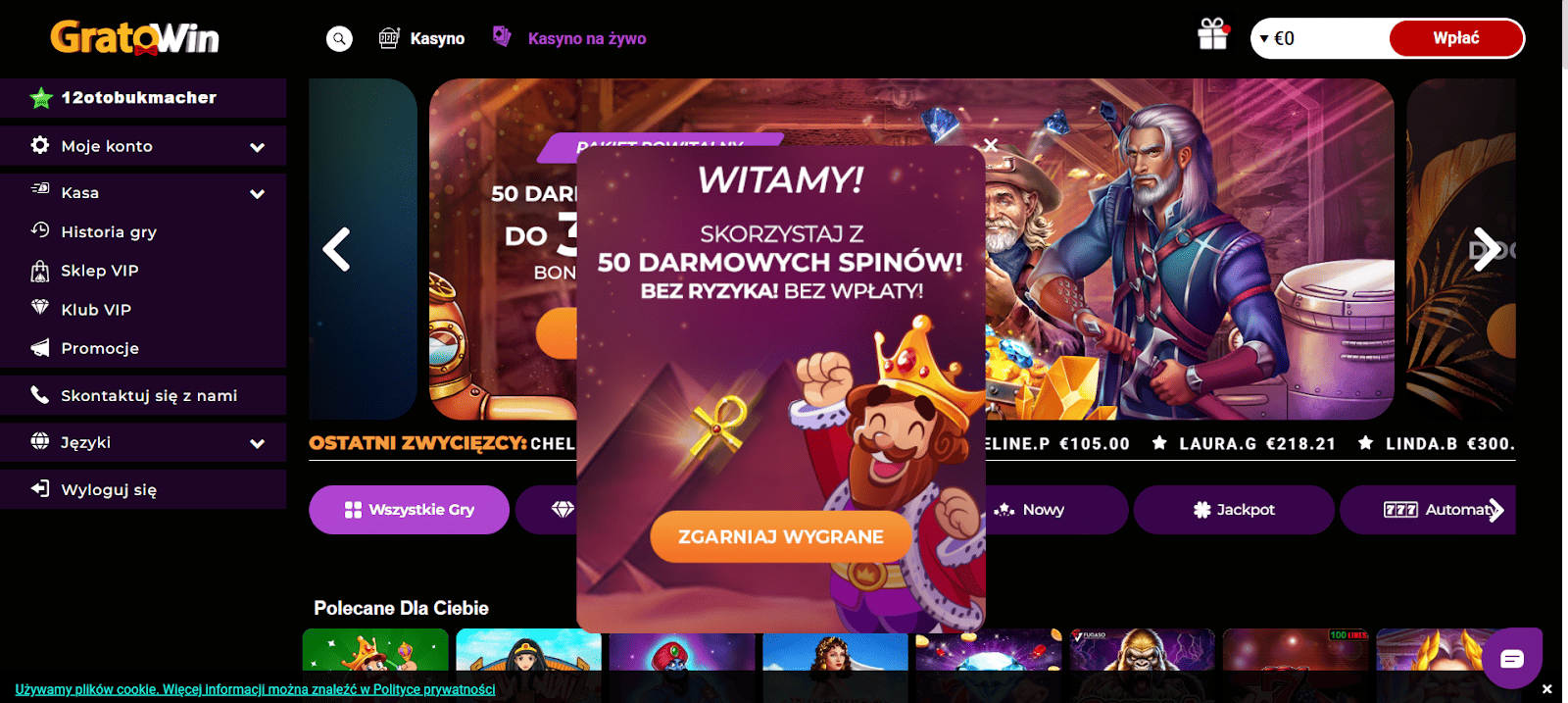 Konto zostało zarejestrowane