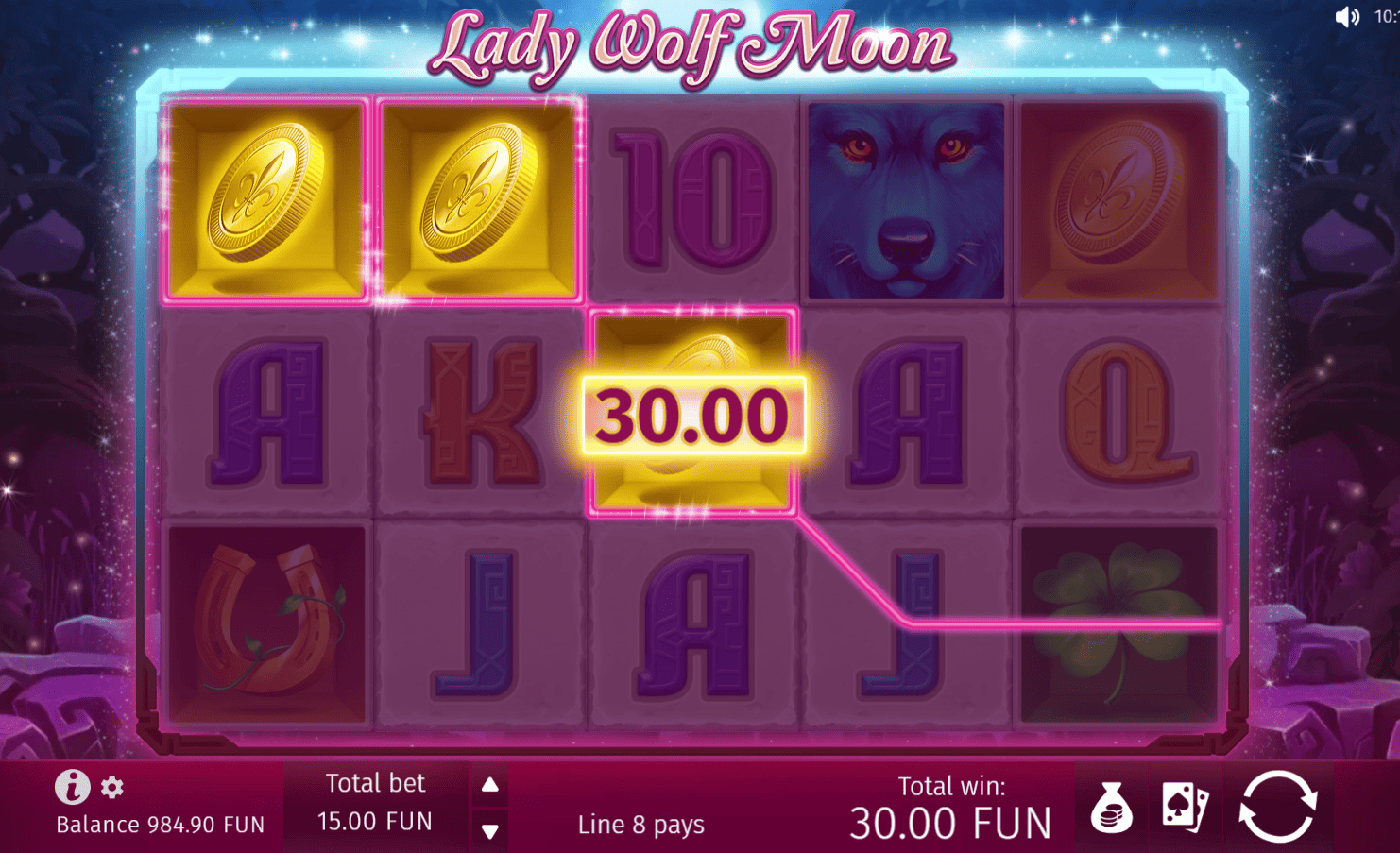 zagraj na slocie lady wolf moon