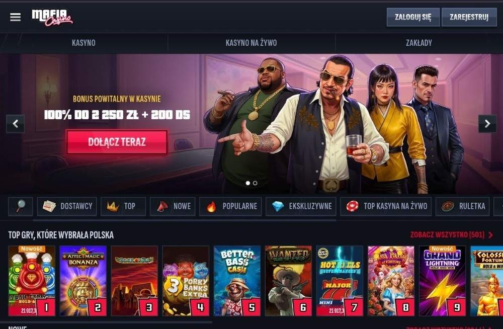 mafia casino strona