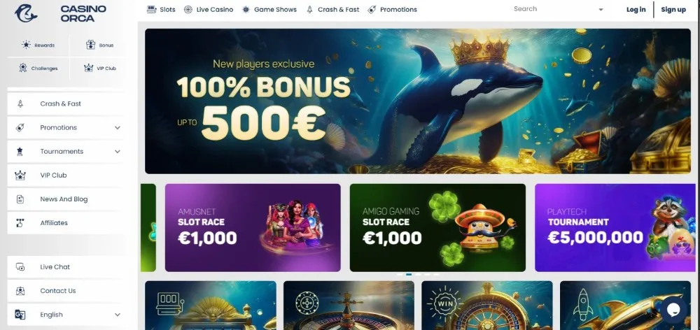 orca casino strona