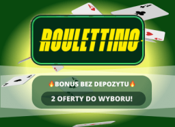 Roulettino Casino bonus bez depozytu