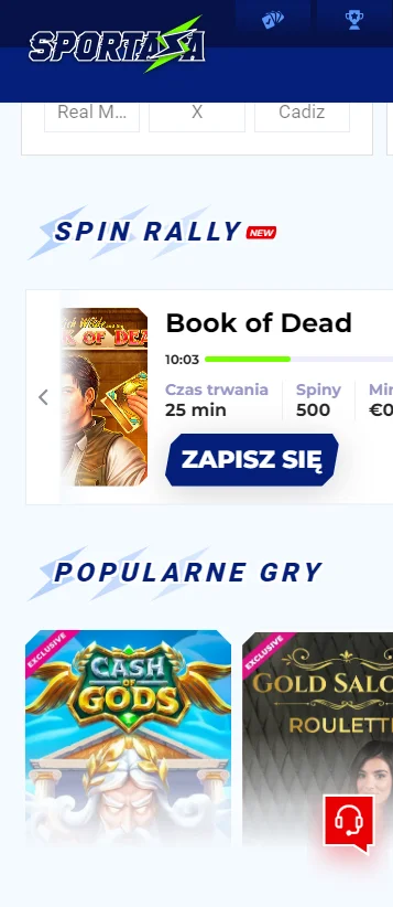 sportaza mobilna