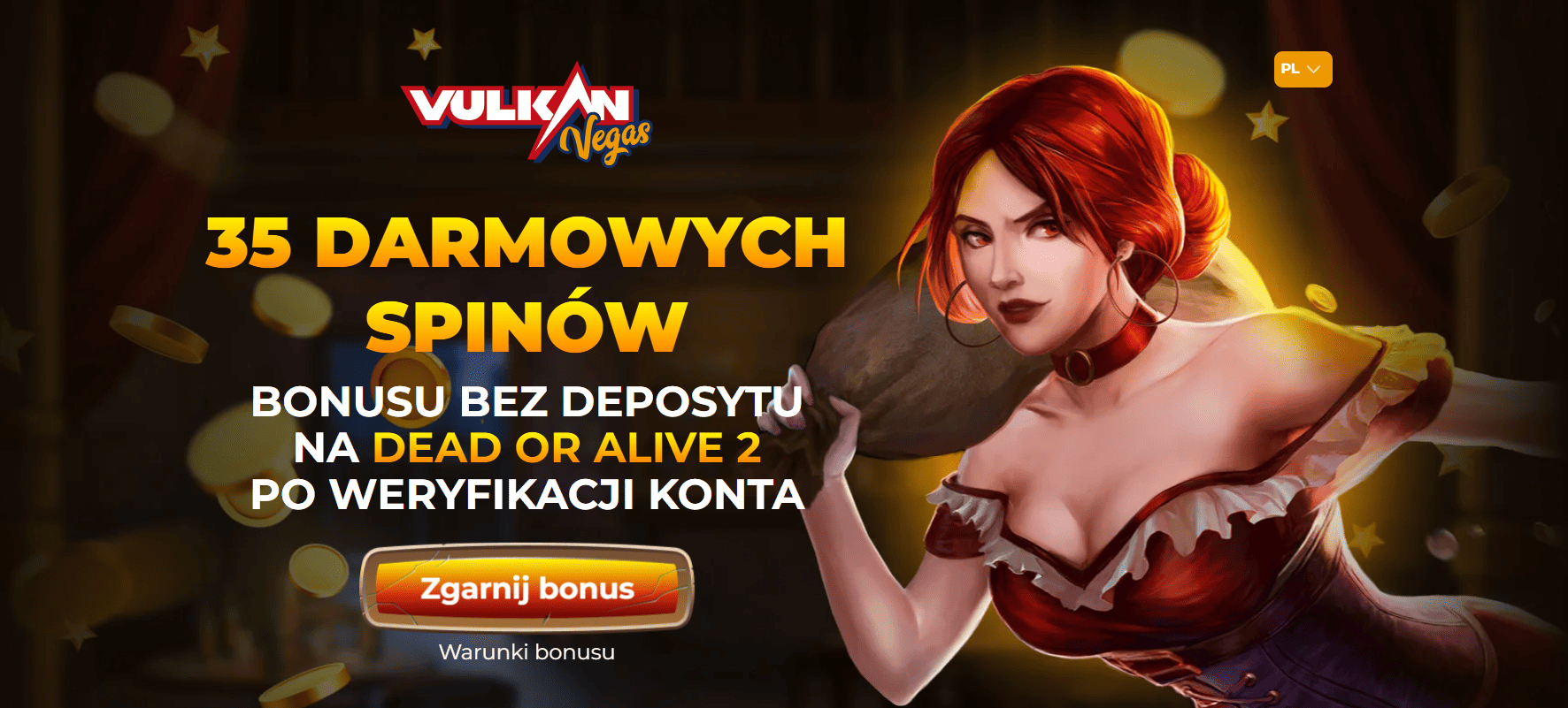 vulkan vegas gratisowy bonus 35 ds na start