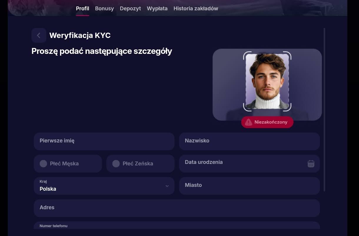 Weryfikacja konta